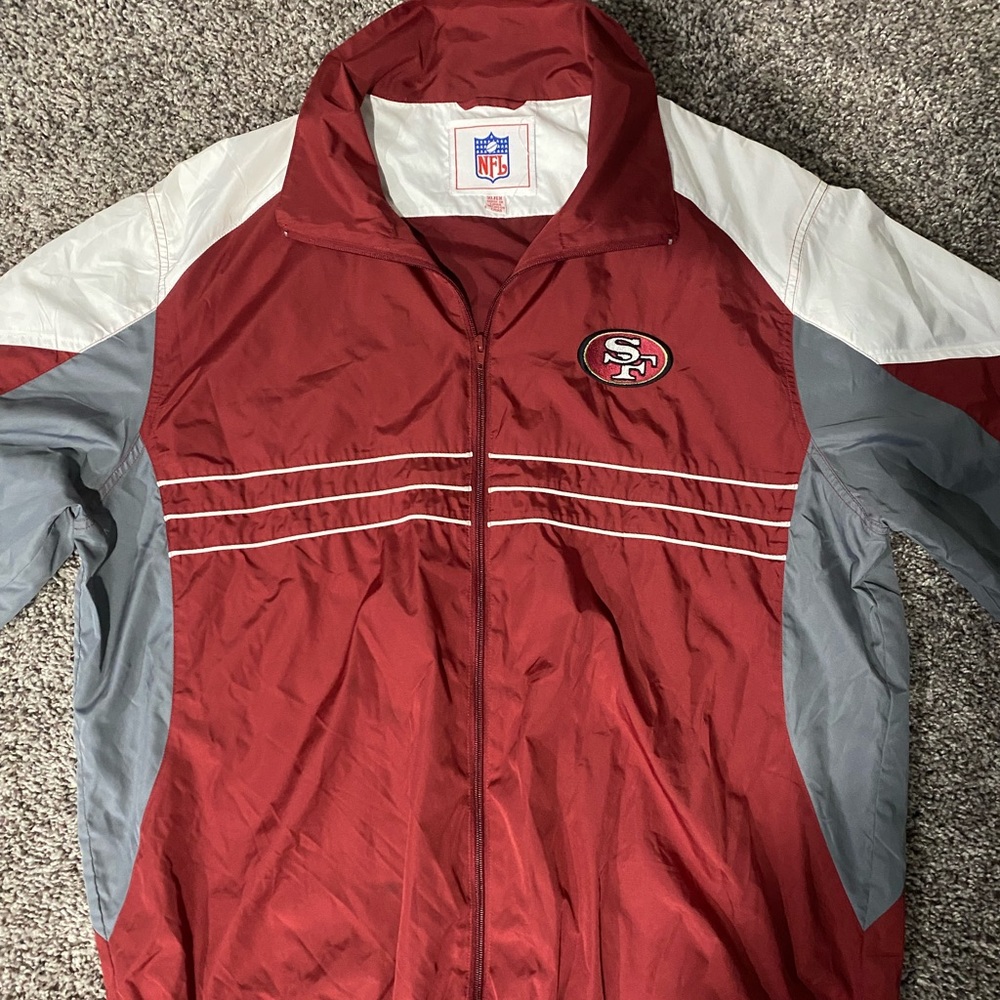 NFL Sf 49ers windbreaker jacket